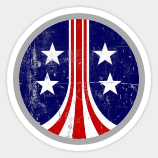 USCM Stars and Stripes Sticker